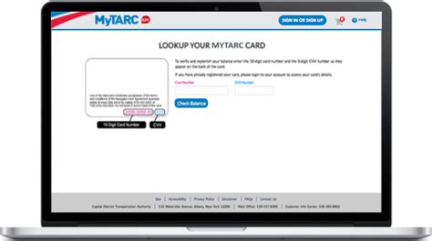 tarc smart card login|efare tarc.